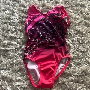 Child medium girls gymnastics leotard